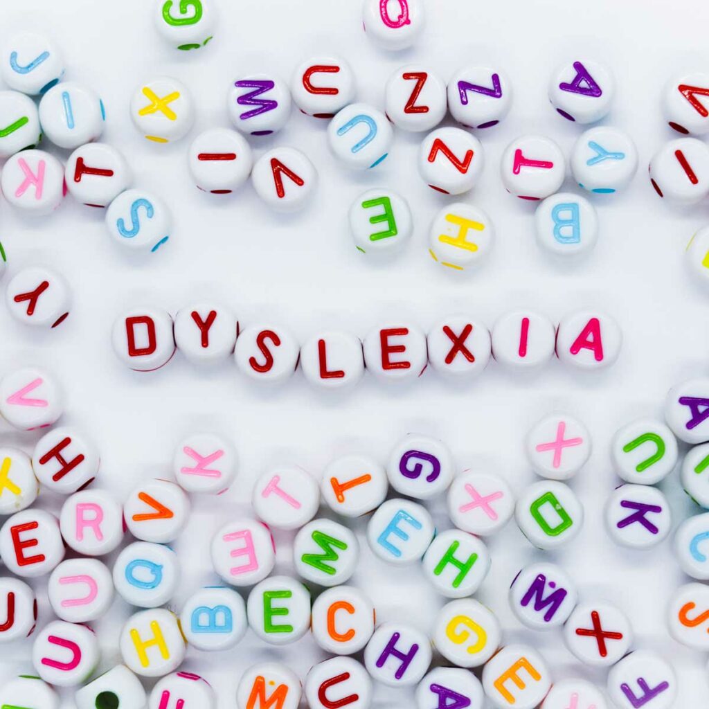 dyslexia spelt out